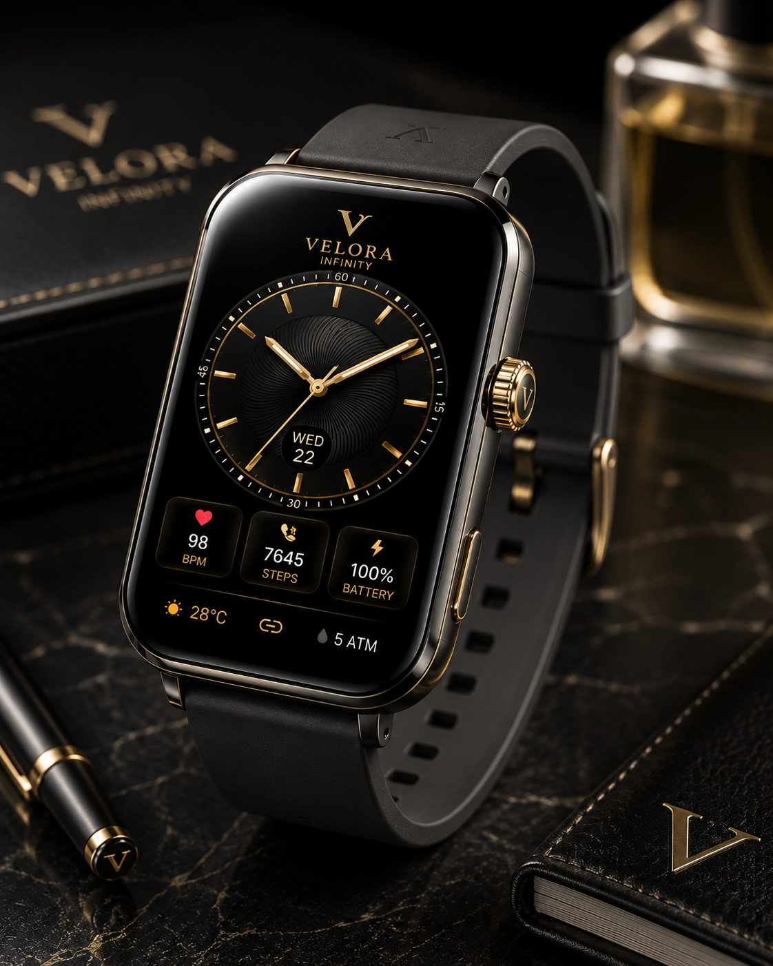Velora Infinity flagship luxury smartwatch
